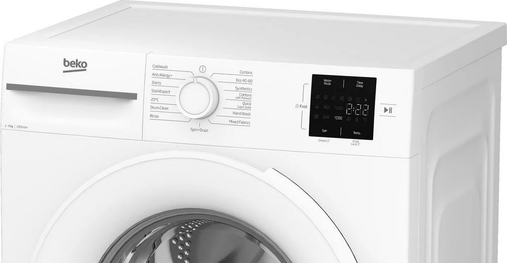 Beko BMN3WT3821W 8kg 1200rpm Washing Machine - Image 3