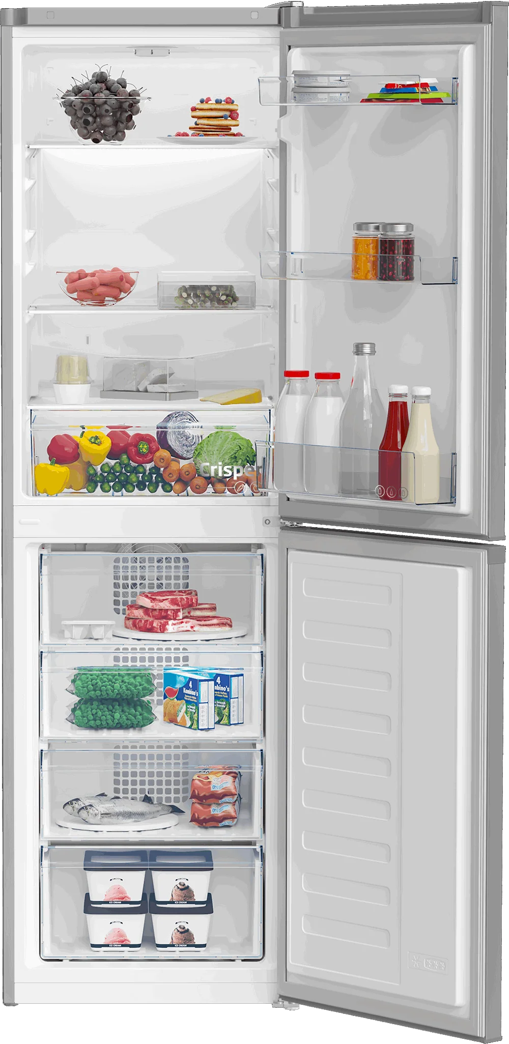 Beko CCFM4582S Freestanding Fridge Freezer - Image 3