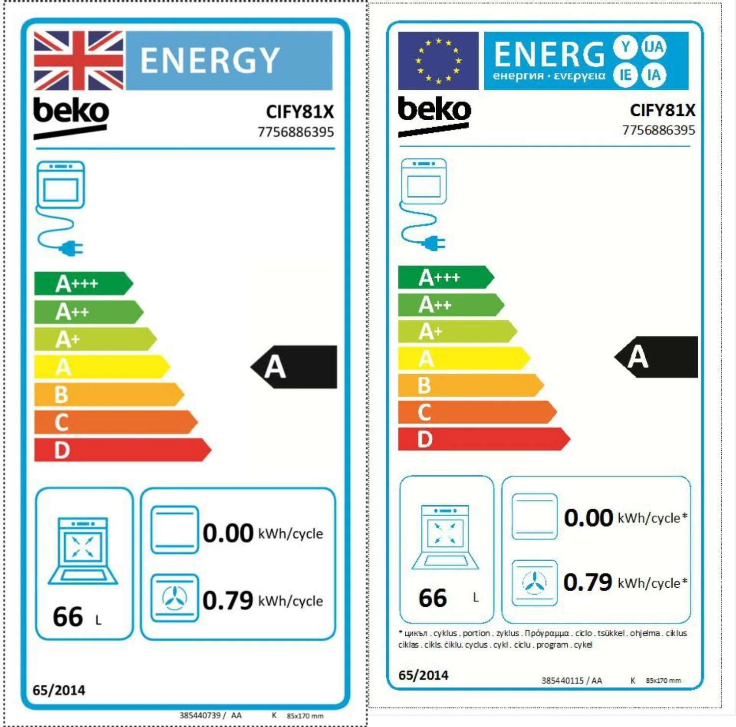 Beko CIFY81X Built In Electric Single Oven - Image 5