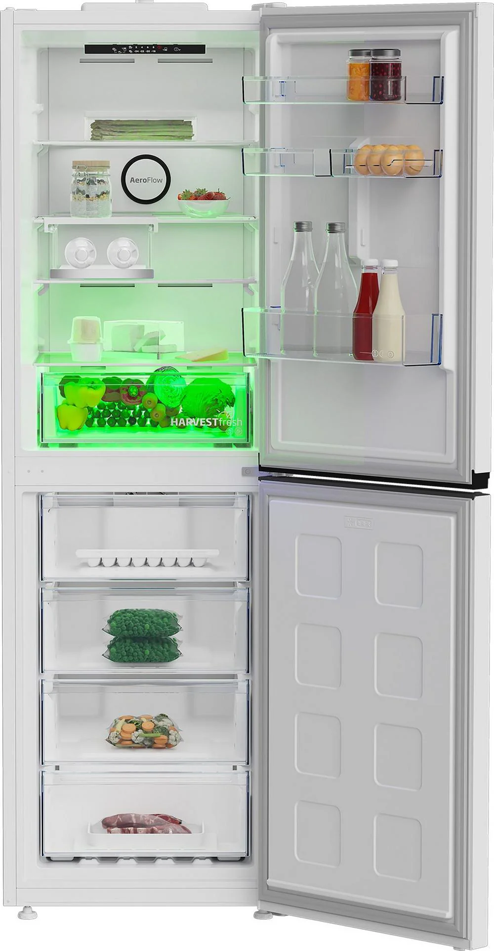 Beko CNG4692VW Fridge Freezer - Image 3