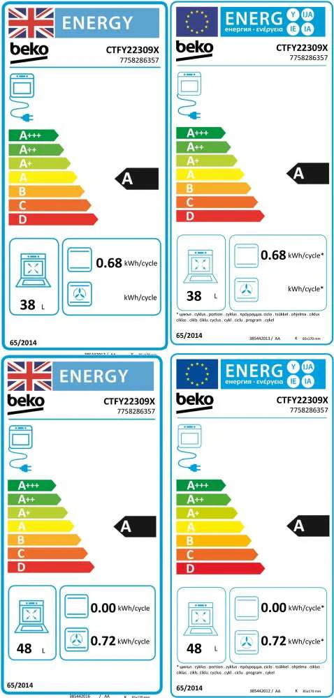 Beko CTFY22309X Built Under Electric Double Oven - Image 4