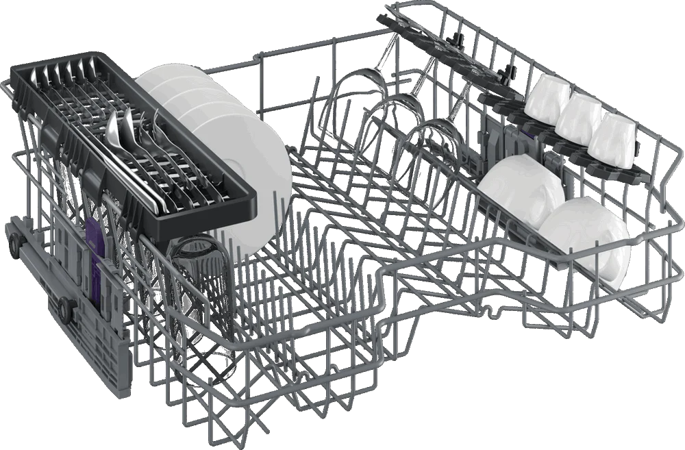 Beko DIN15C20 Full Size Integrated Dishwasher - Image 3