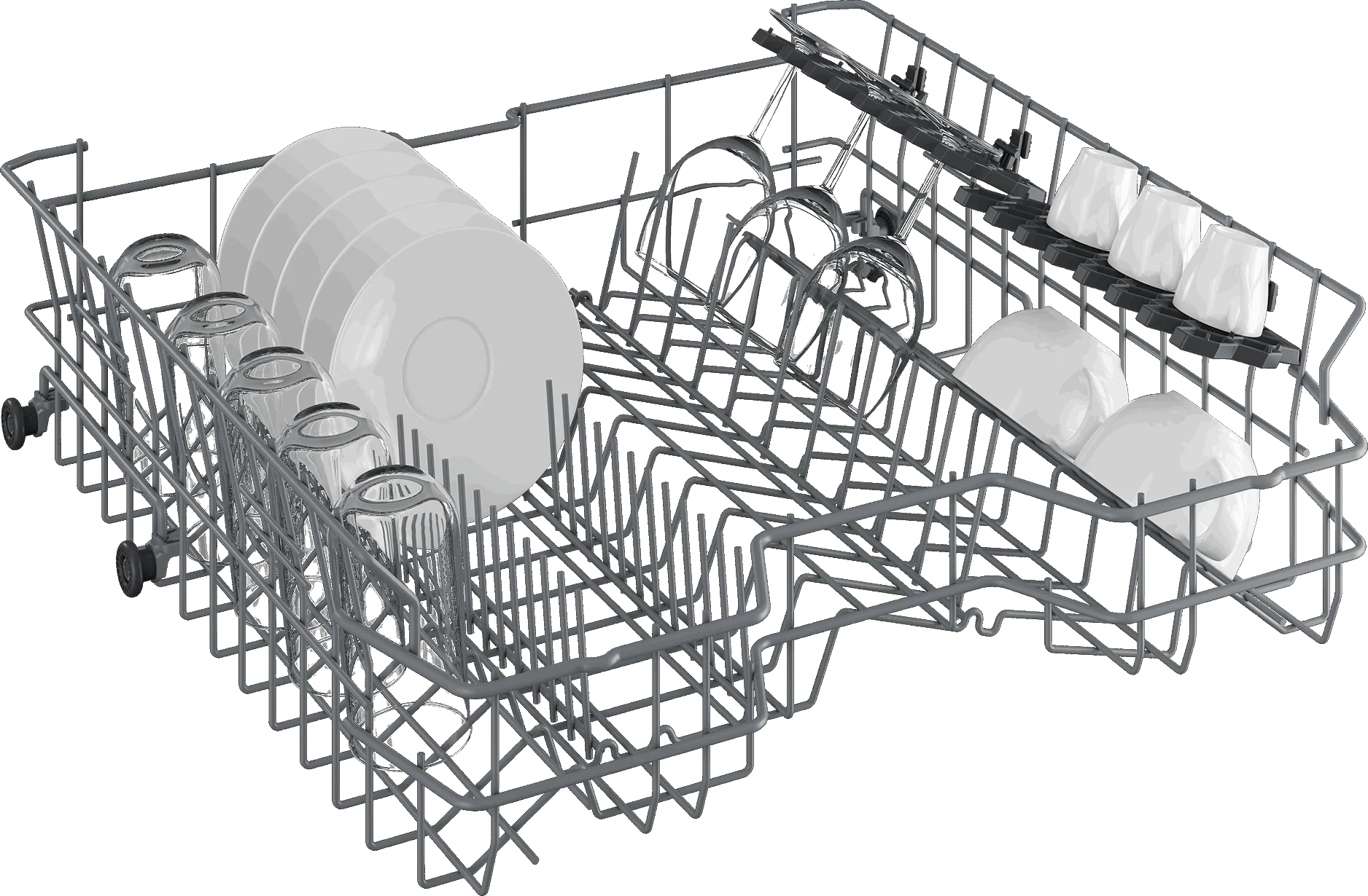 Beko DVN05C20W Full Size Freestanding Dishwasher - Image 4