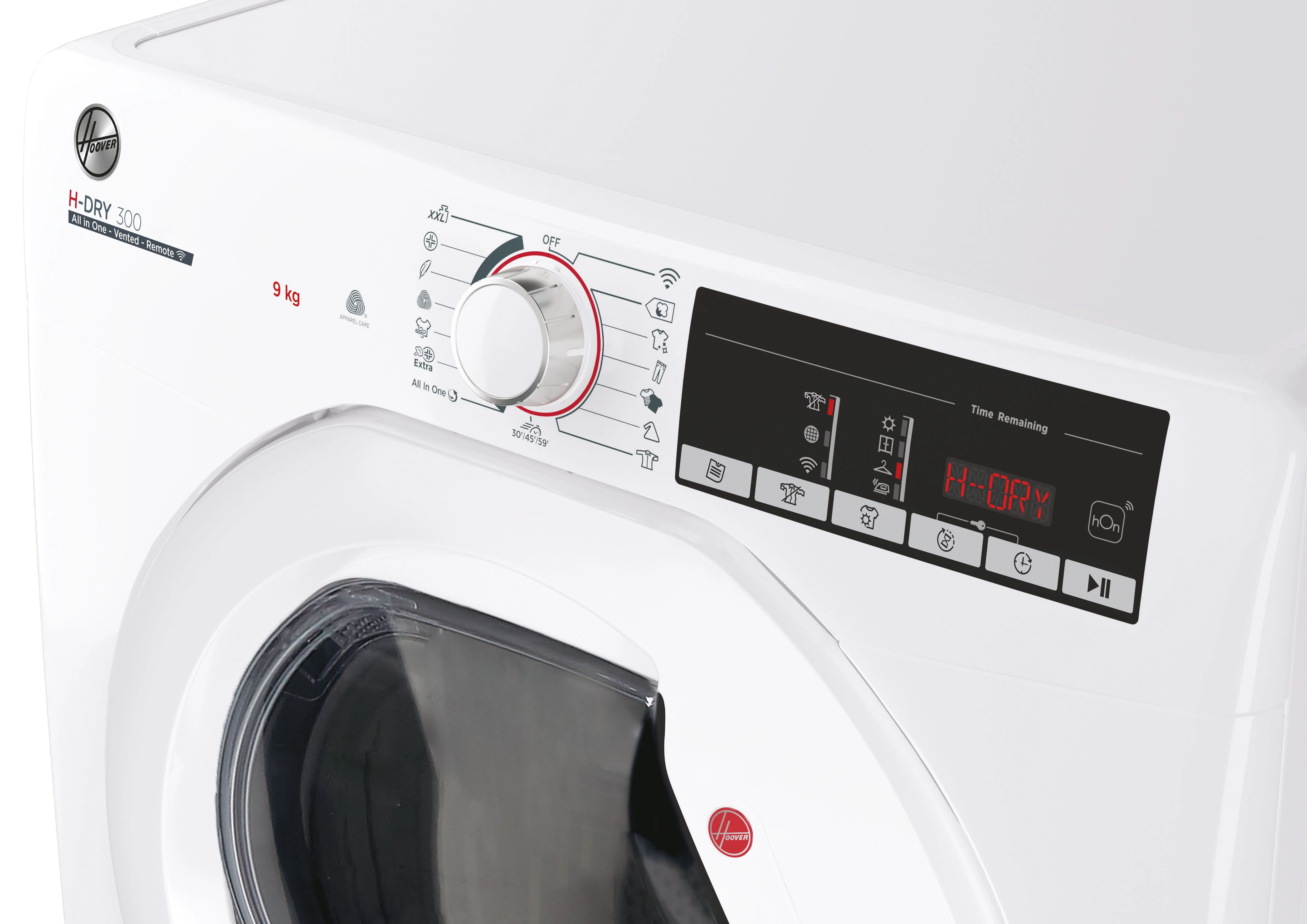 Hoover H-DRY 300 HLEV9TG 9 kg Vented Tumble Dryer - Image 3