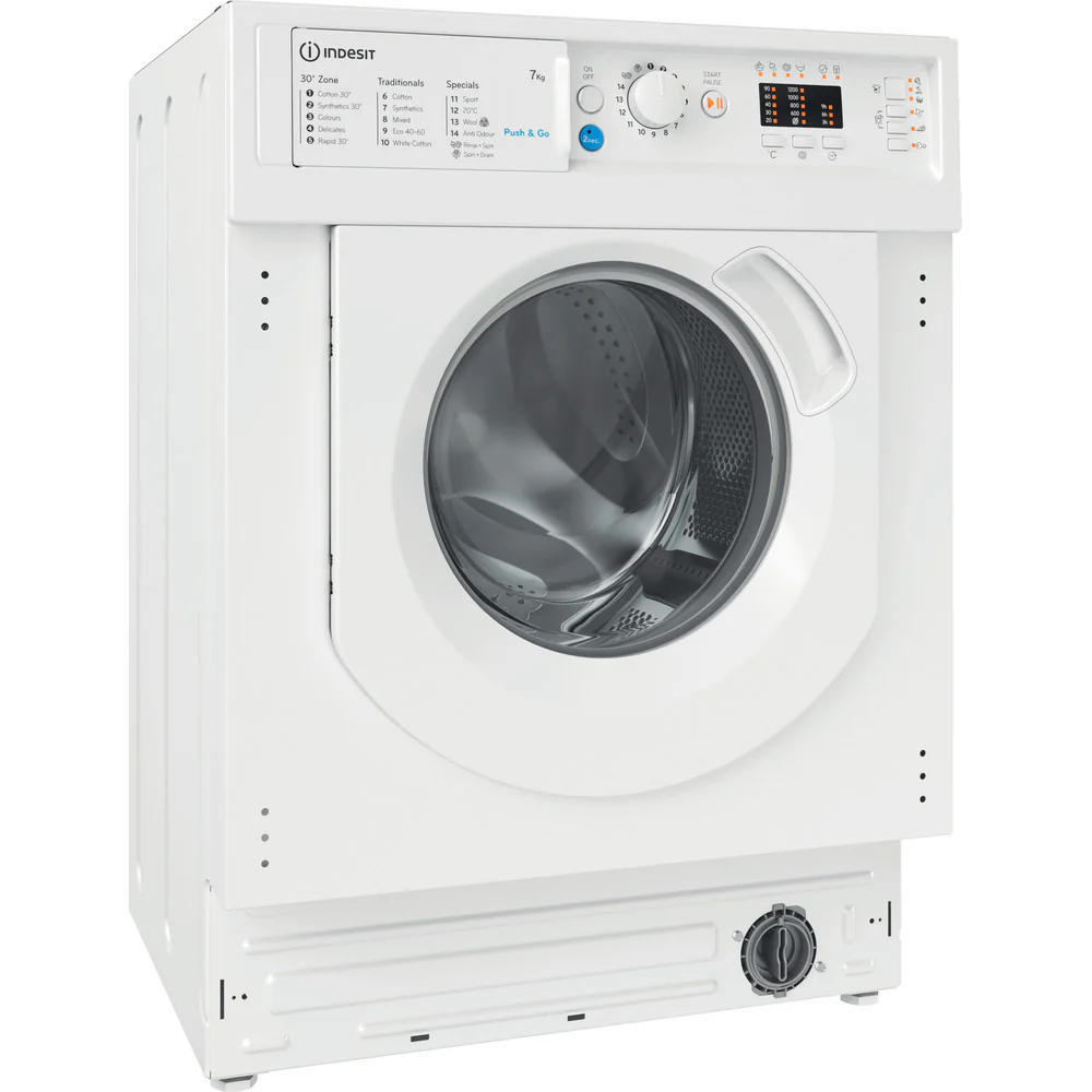 Indesit BIWMIL71252 7kg 1200rpm Integrated Washing Machine - Image 3
