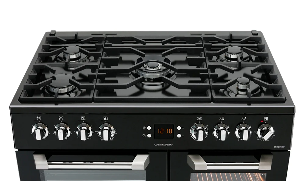 Leisure Cuisinemaster 90cm Dual Fuel Range Cooker Black CS90F530K - Image 3