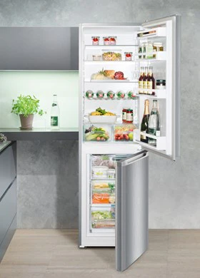 Liebherr Comfort CUele3331 Freestanding Silver 70/30 SmartFrost Fridge Freezer - Image 4