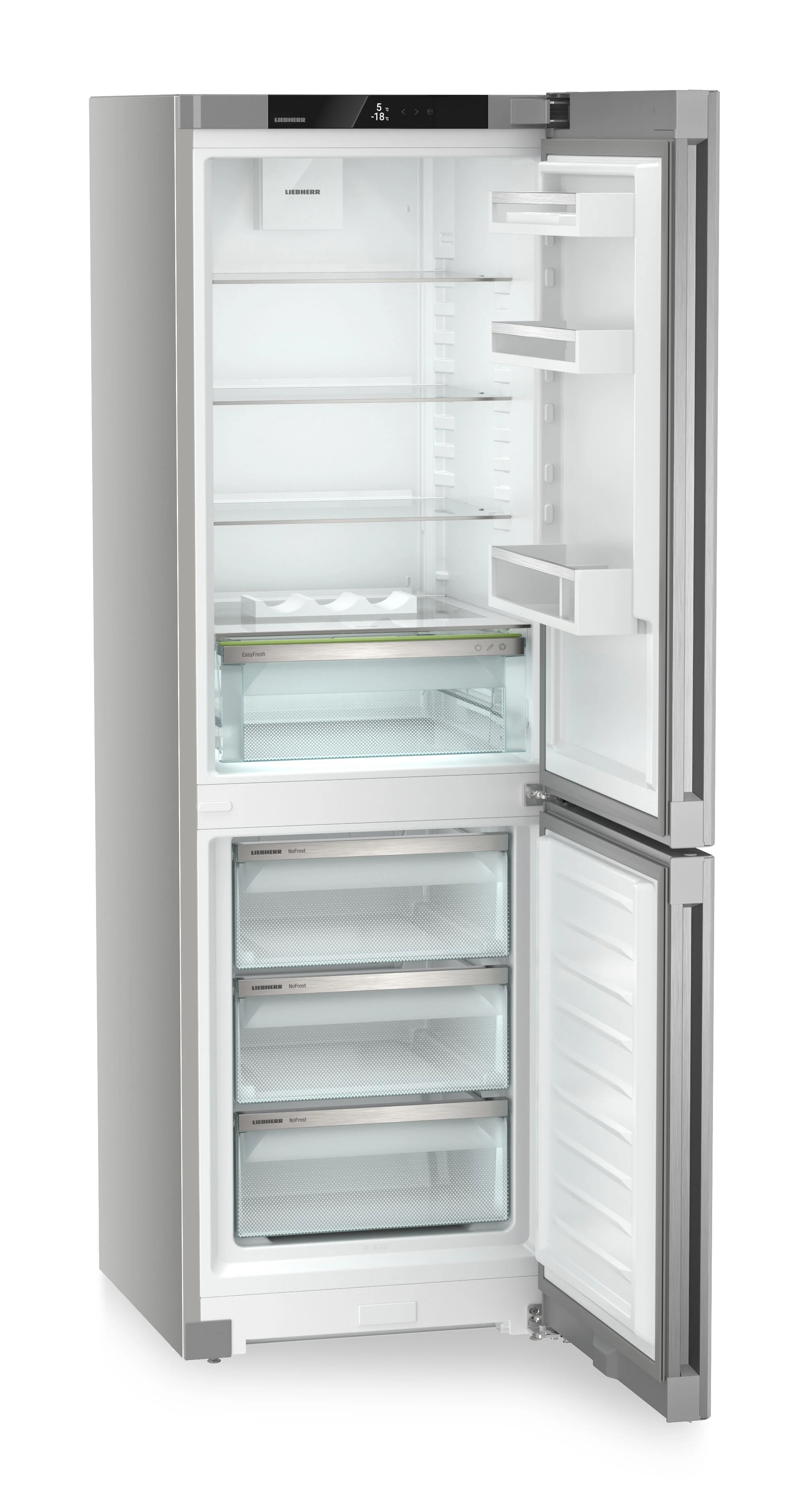 Liebherr Pure CNsfd5203 Freestanding Silver 70/30 Frost Free Fridge Freezer - Image 6