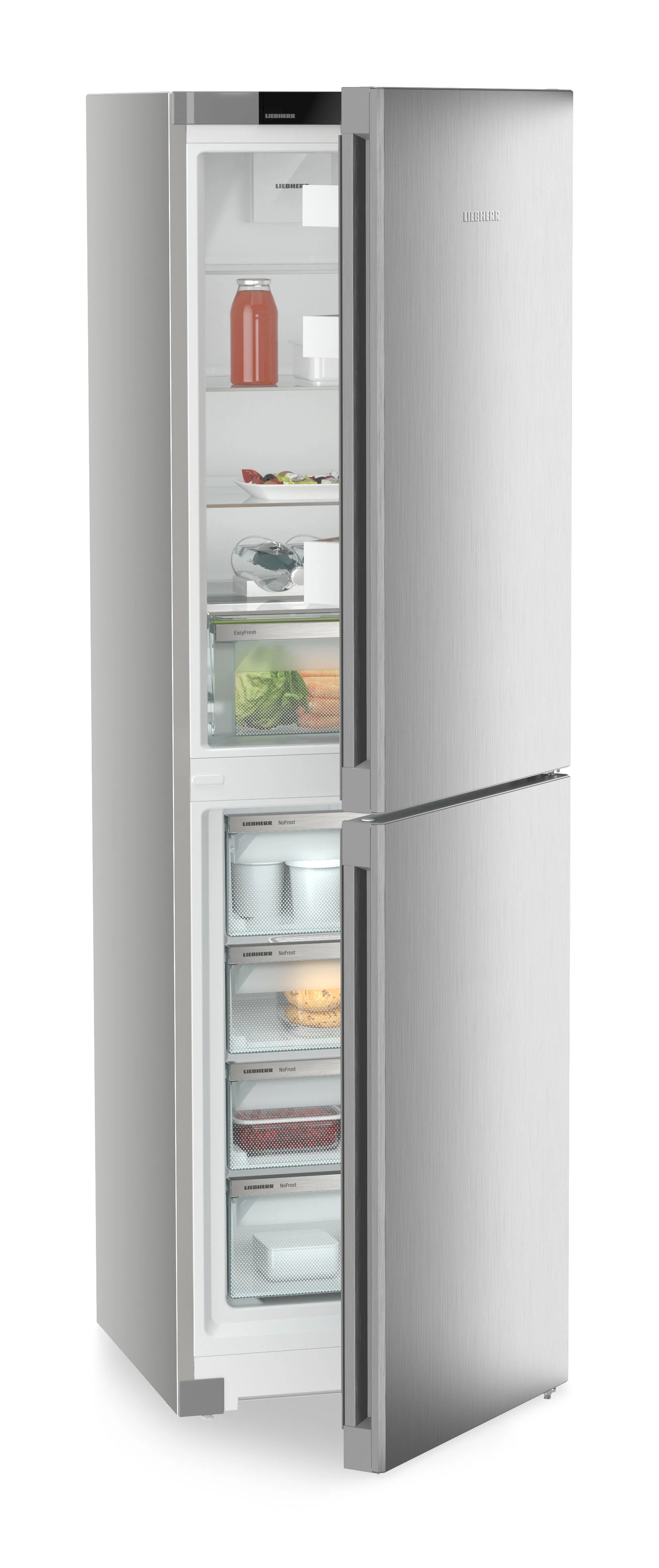 Liebherr Pure CNsfd5704 Freestanding Silver 50/50 Frost Free Fridge Freezer - Image 7