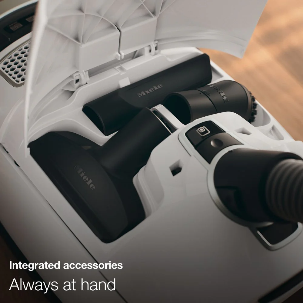 Miele C3ALLERGY Bagged Cylinder Vacuum Cleaner - Lotus White - Image 4