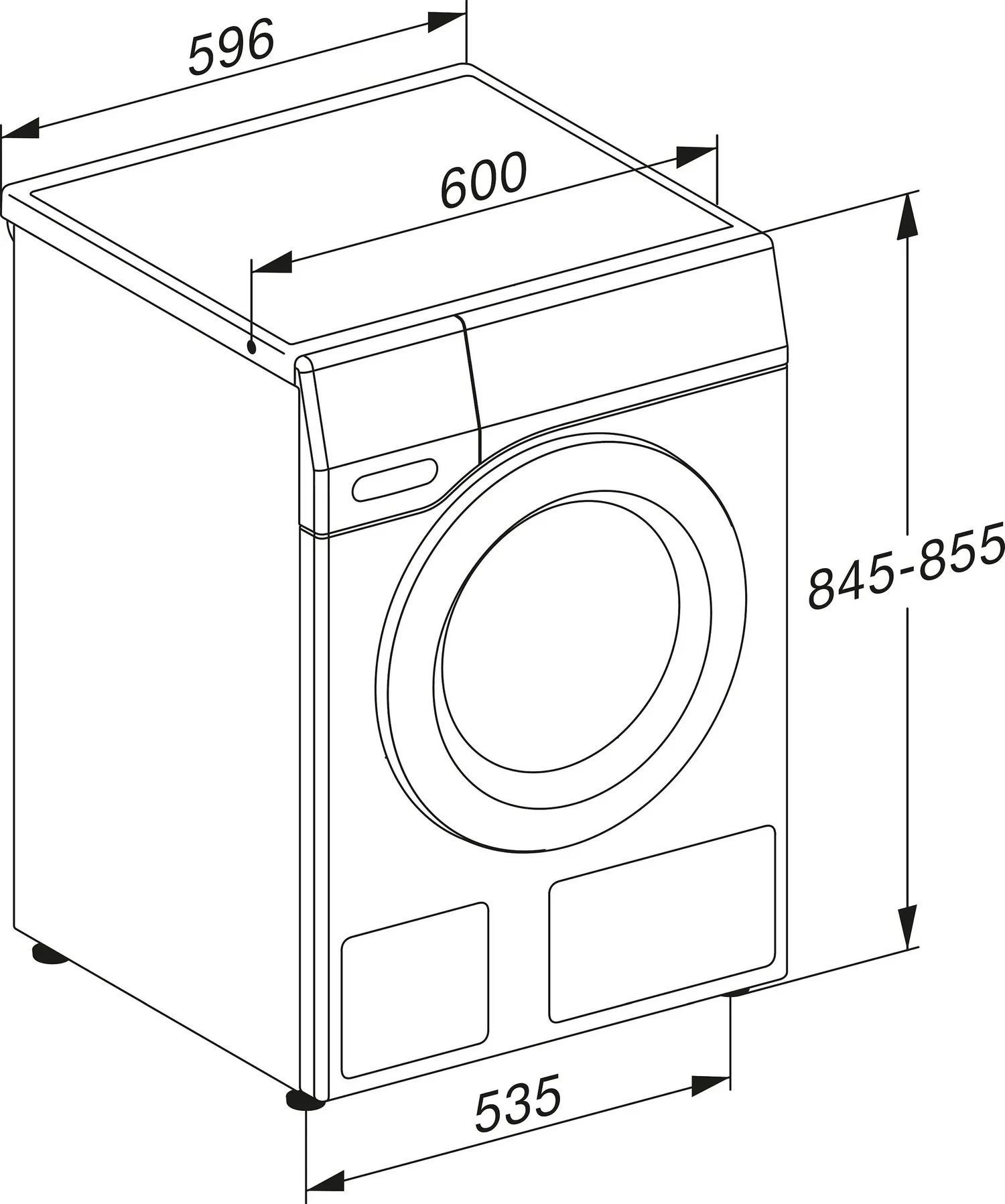 Miele WEK365 10kg 1400rpm Washing Machine - Image 5
