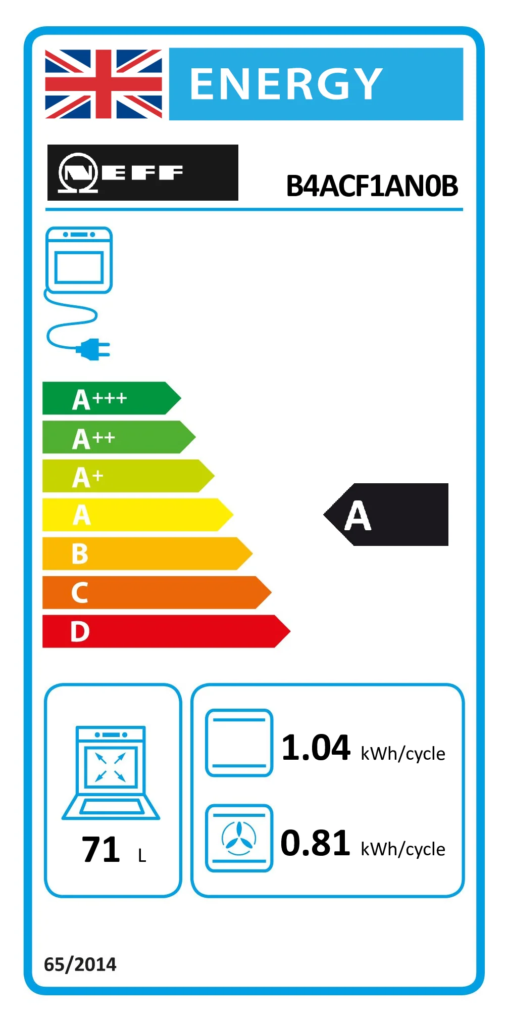 Neff B4ACF1AN0B Built In Electric Single Oven - Image 7