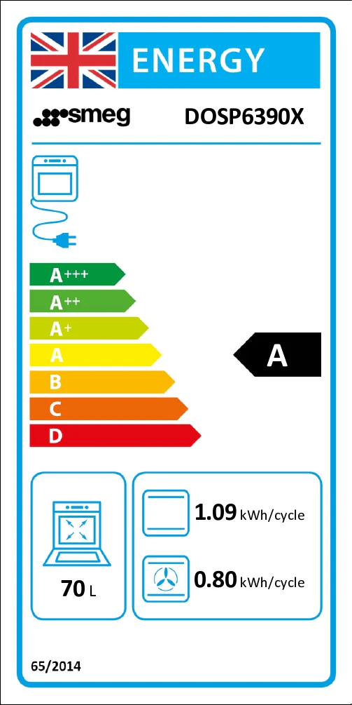 Smeg DOSP6390X Built In Electric Double Oven - Image 3