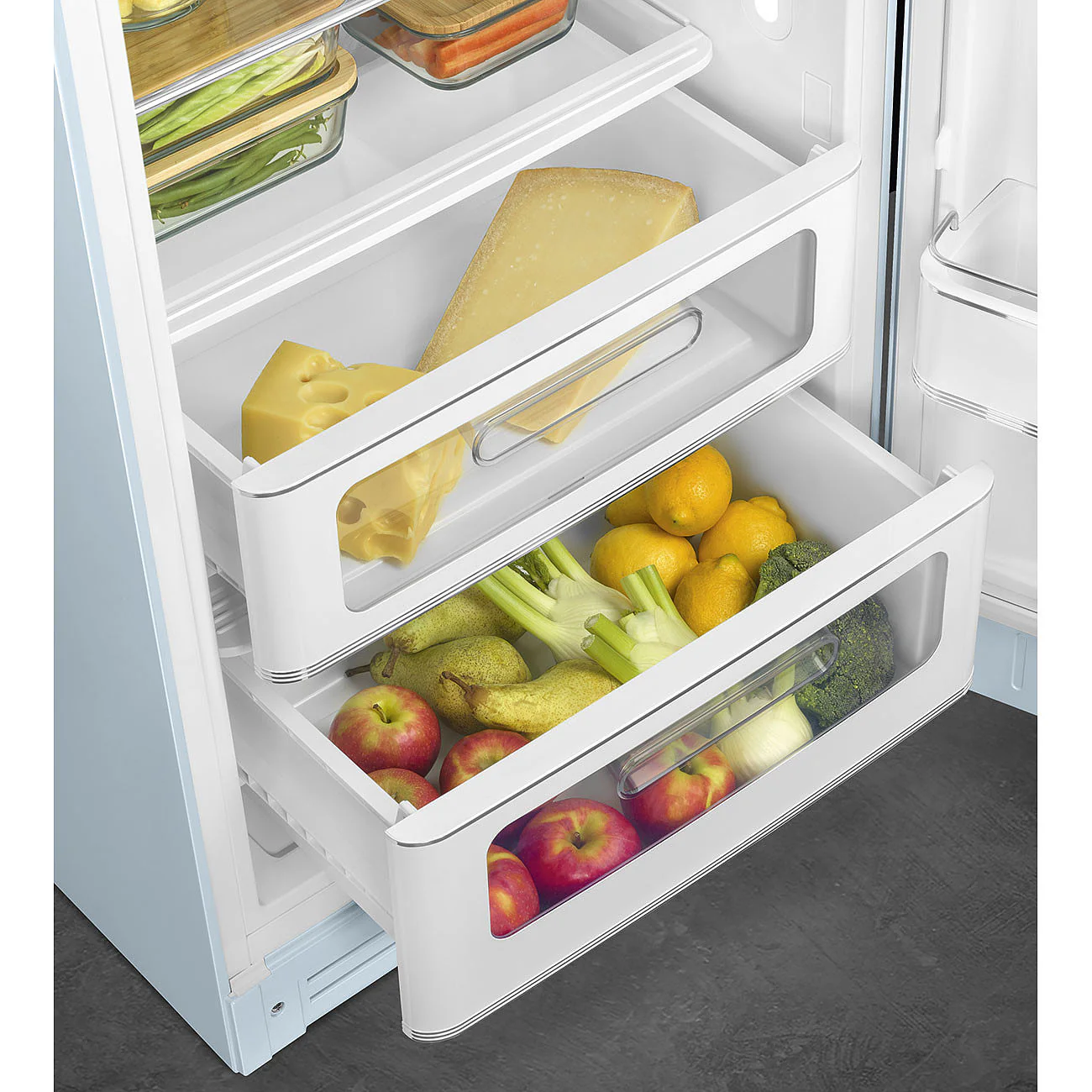 Smeg FAB28RPB5 Retro Fridge - Image 5