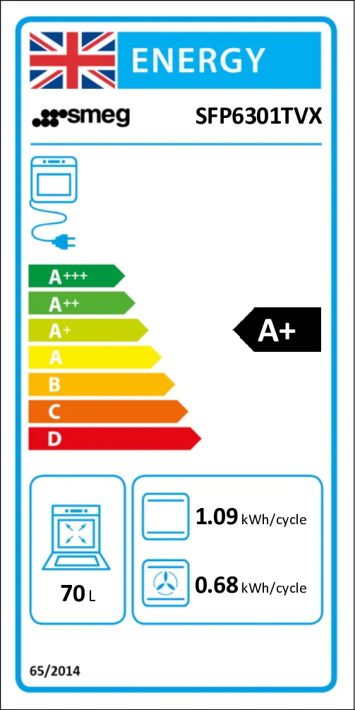 Smeg SFP6301TVX Built In Electric Single Oven - Image 3